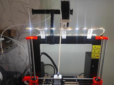 Prusa i3 MK3S led strip holder