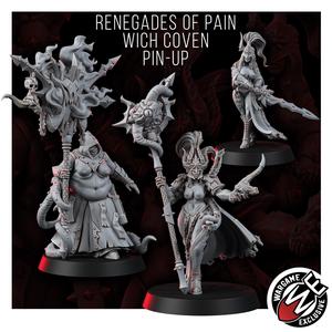 RENEGADES OF PAIN WITCH COVEN (PIN-UP)