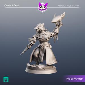 Quetzal Corvi | Acahua, Acolyte of Death