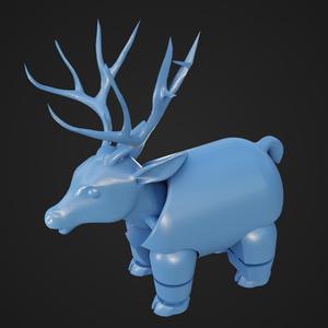 Articulated Deer