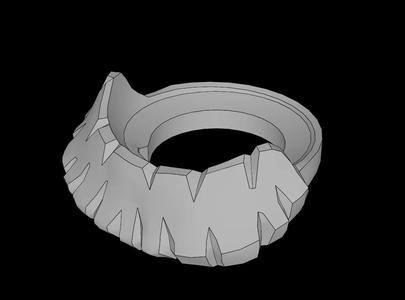 Lego Compatible (15501.dat) Minifig Beard Short   