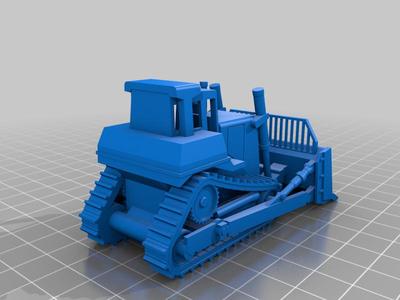 High track dozer 
