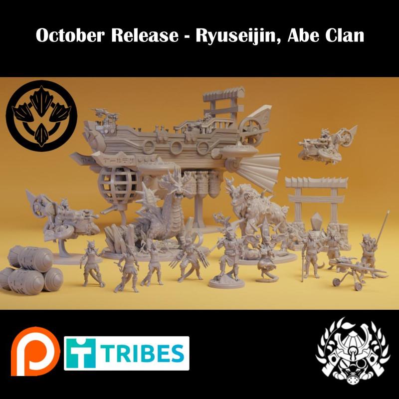October 2023 Release - Ryuseijin race, Abe Clan