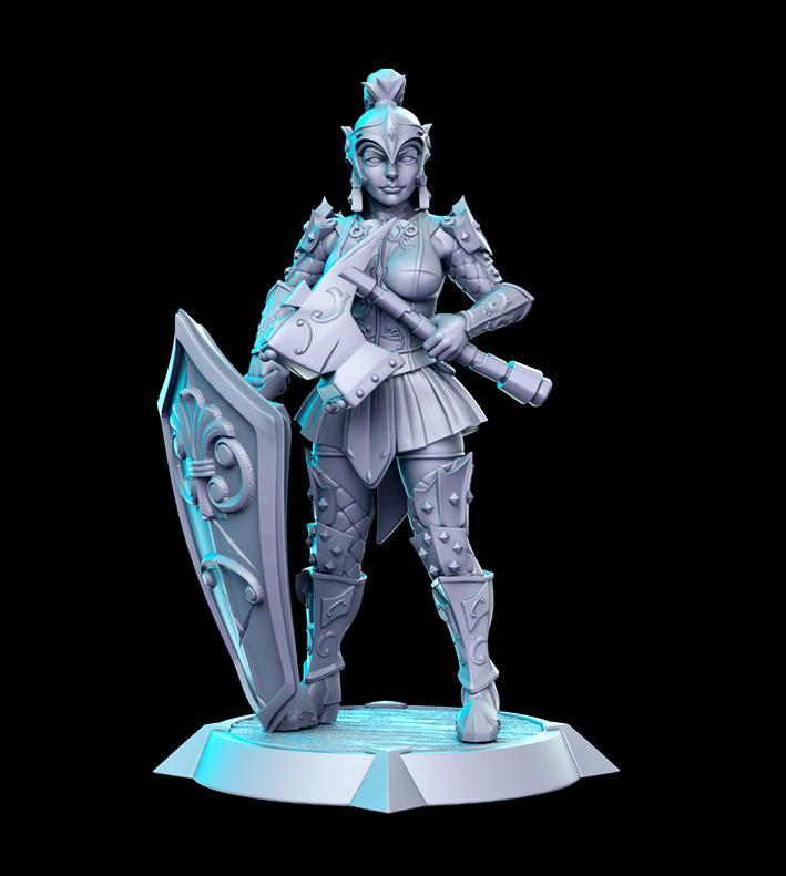 PRE-SUPPORTED Cara- 32mm - DnD