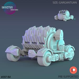 Red Planet Harvester / Siege Engine / Settler Machine / Roving Vehicle / Space Colonist Construct / Steampunk Infantry Robot / Cosmic Invasion Army / Cyberpunk / Sci-Fi Encounter