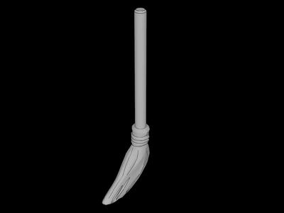 Lego Compatible (4332.dat) Minifig Broom   