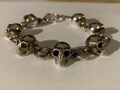 skull bracelet