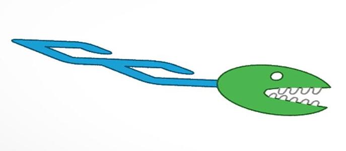 Fish bookmark 
