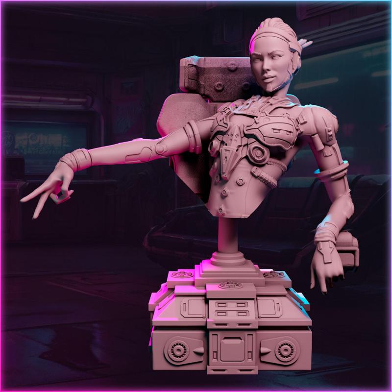 Omega Cabler bust from Ladies of 2133