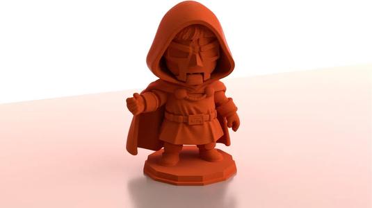 Cute Doctor Doom Figurine   