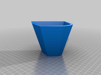 "Artistic" pot & tray