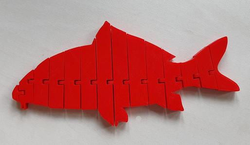 Articulated Koi fish