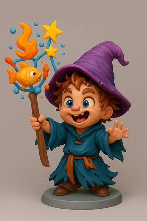 Chaos Baby Wizard  Cute Crazy