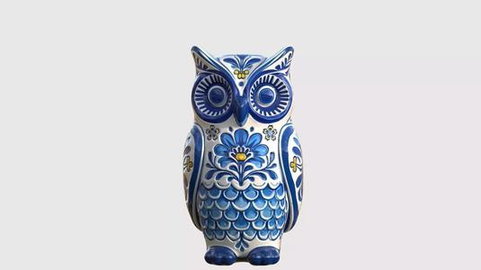 Ceramic Owl