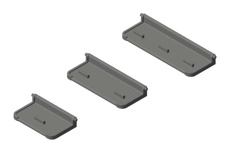 ClickClack container lid clips. Large, medium & small