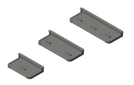 ClickClack container lid clips. Large, medium & small