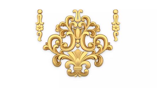 carved classic decorative ornament cnc 3d printing stl 45