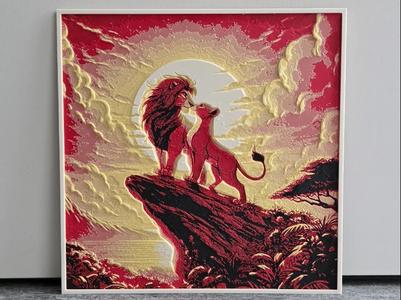 Disney Lion King Hueforge