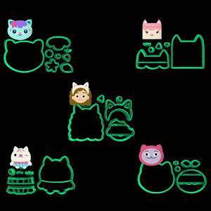 CHARACTERS CUTTERS - GABBY'S DOLLHOUSE - 6cm