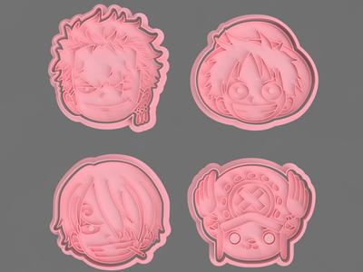 ONE PIECE CUTTERS FOR COOKIES AND FONDANT