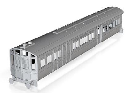 LNWR steam railmotor 2nd batch  1/87 scale