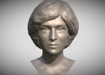 Princess Diana bust