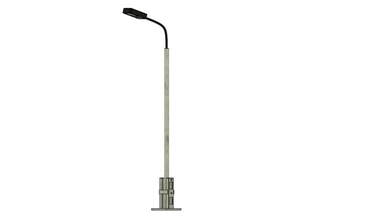 Narva BG2 light for garden railroad G gauge