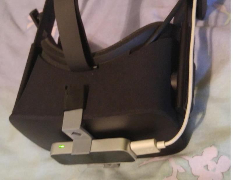 Oculus Rift CV1 Leap Motion mount