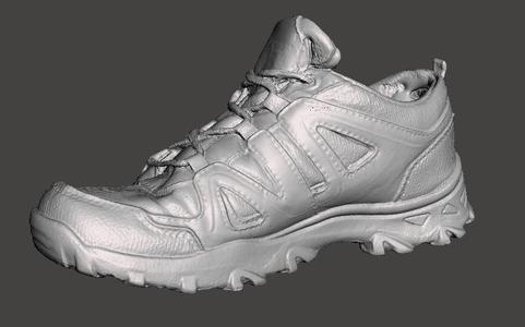 Running shoe 3D scan