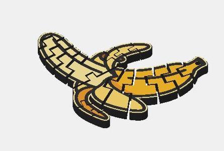 Flexi Banana With Keychain