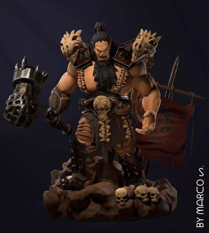 Orco blackHand de WarCraft