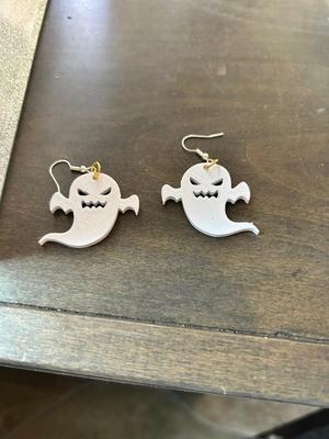 Spooky Ghost Earrings