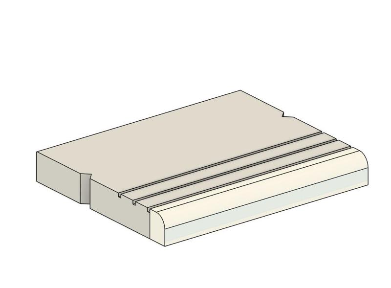 Model Railway Platform Edging Coping Stones V2
