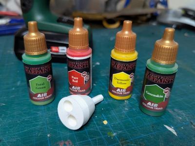 Drill-Mounted Miniature Paint Mixer V2