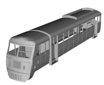 County Donegal Railcar Walker no 19 1/87 scale