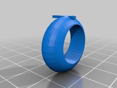 Christian Cross Ring Prototype