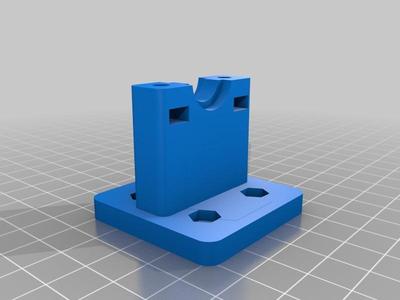 Prusa i3 Bowden x carriage (x-carriage) e3d v6