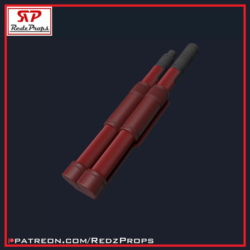 Daredevil Born Again Billyclubs and Holster