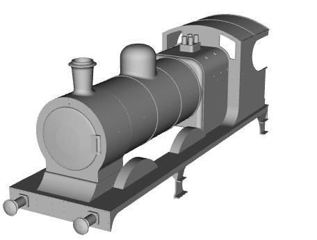 GCR/LNER J11 Loco LNER composite gauge version 1/32 scale