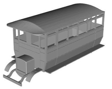 KESR Shefflex Railcar 1/100 scale