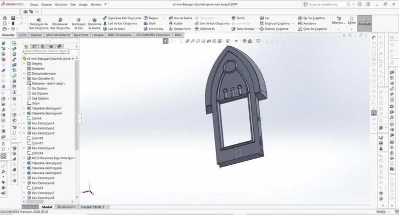 Darkus Gauntlet for s3 mini [Bakugan Battle Brawlers]