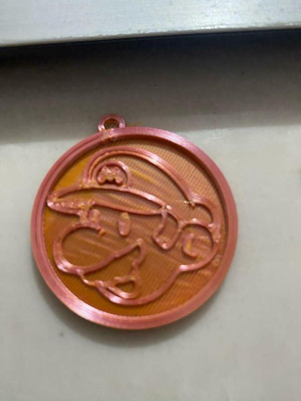 Mario Bros keychain