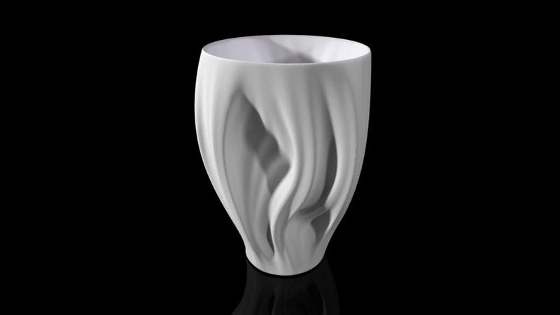 Julia Vase: Stratus