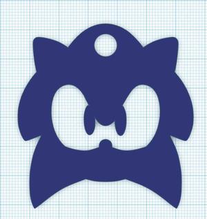 Classic Sonic Keychain