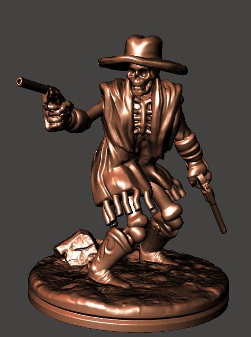 dead mexican with 2x pistols