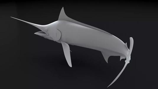 Stripped Marlin 3D Printable