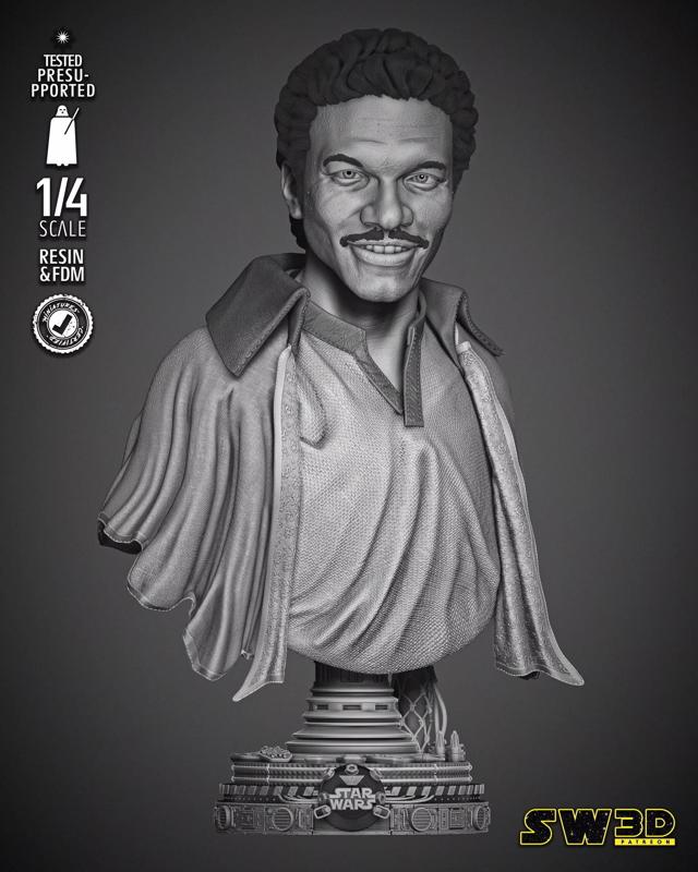 STAR WARS Lando Bust