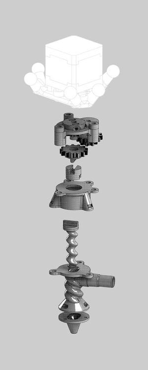 Moineau paste extruder v1.1