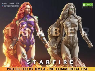 Starfire Statue - Teen Titans Collectibles