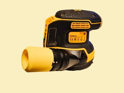 Dewalt DCW210 Vacuum Hose Adapter - STL for 32mm , Dewalt Vacuum Hose Adapter DCW210 STL to 32mm